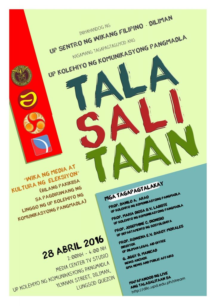 Talasalitaan poster