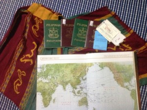sablay with passports